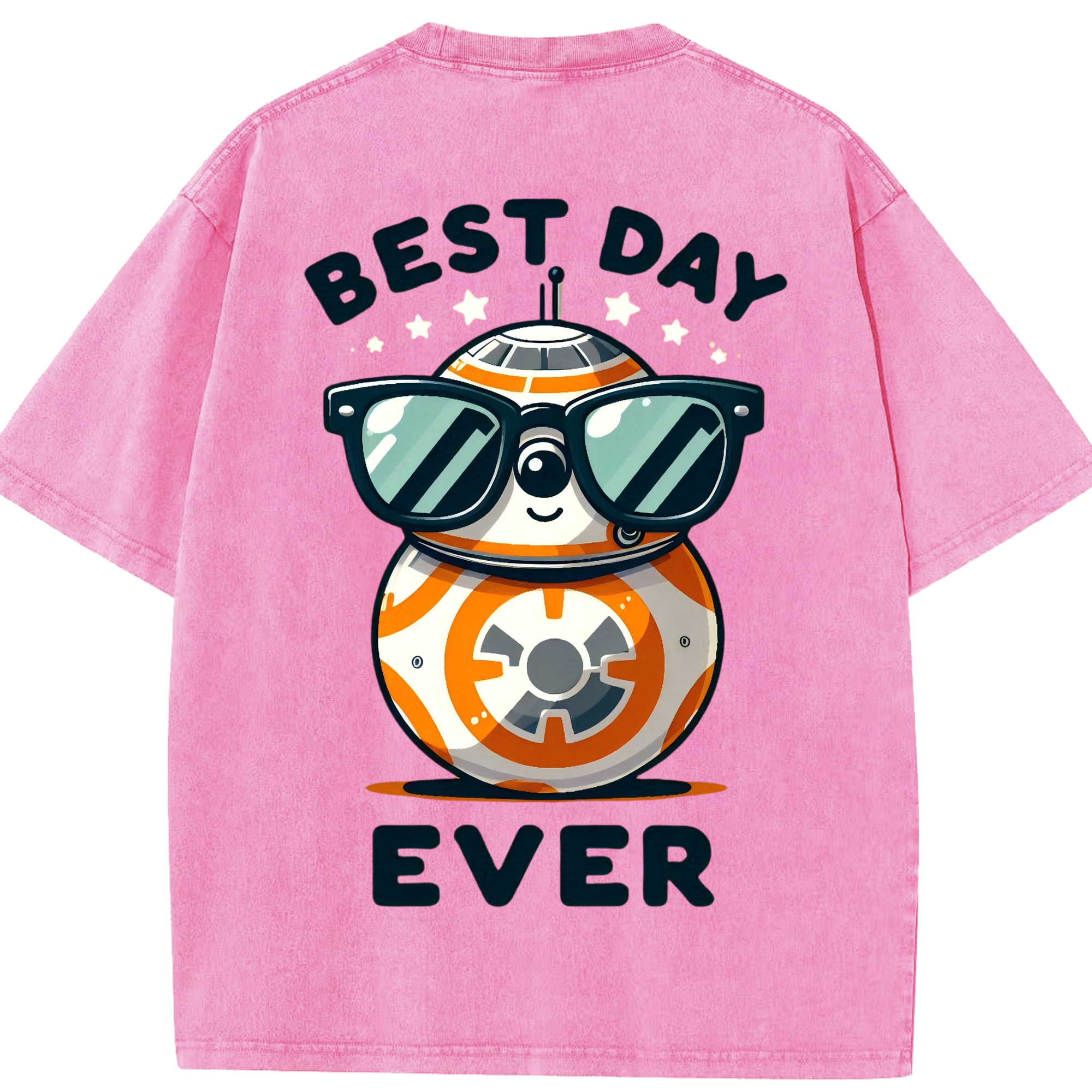 （画像用） スター・ウォーズ Star Wars 綿100% ヴィンテージ風 半袖Tシャツ（背面プリント）